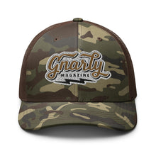 Load image into Gallery viewer, Gnarly Magazine Camouflage Trucker Hat
