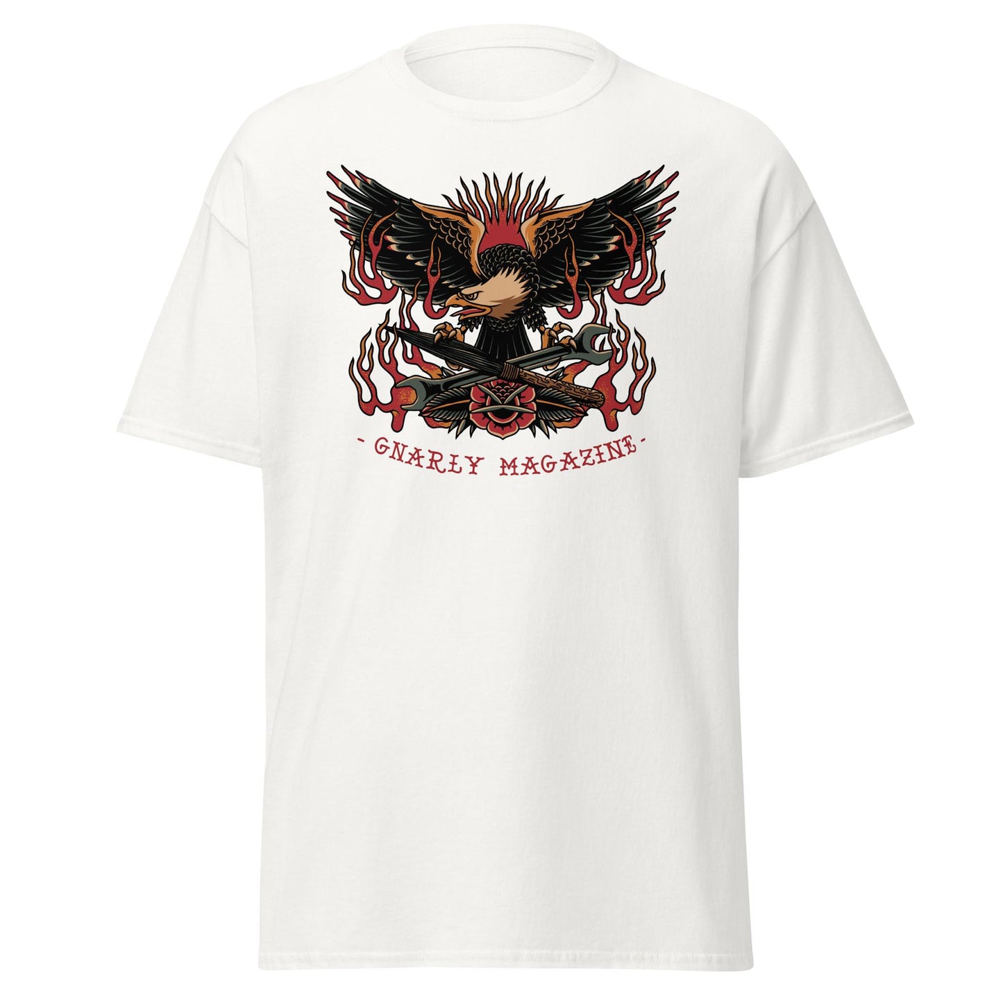 Gnarly Eagle 2 - white t-shirt