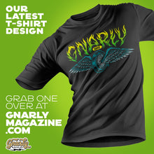 Load image into Gallery viewer, Gnarly Mag Winged Wheel t-shirt
