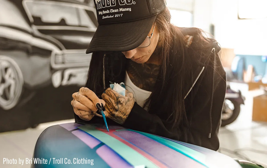 Kustom Painter Shayna Guy Joins Netflix's Resurrected Rides