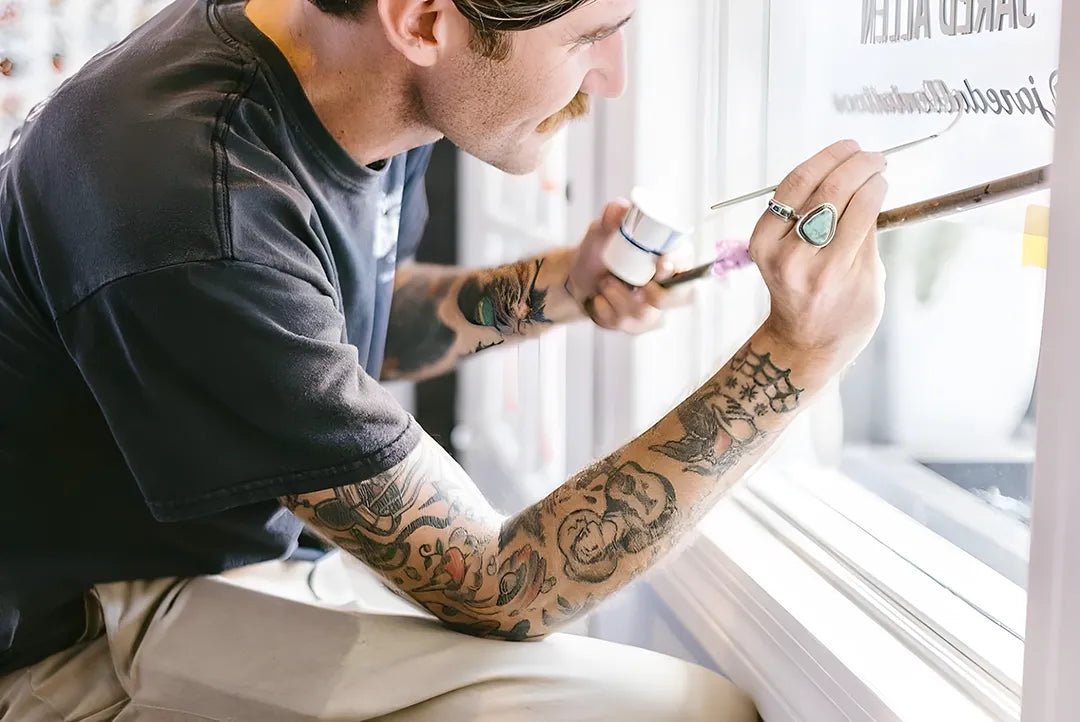 The Art of Hand-Painted Signs: A Journey with Jeff Williams of Sun Signs