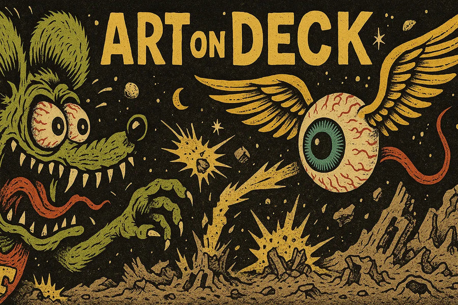 UPDATE: Round 2 - Art On Deck Skateboard Art Contest - Sturgis 2025