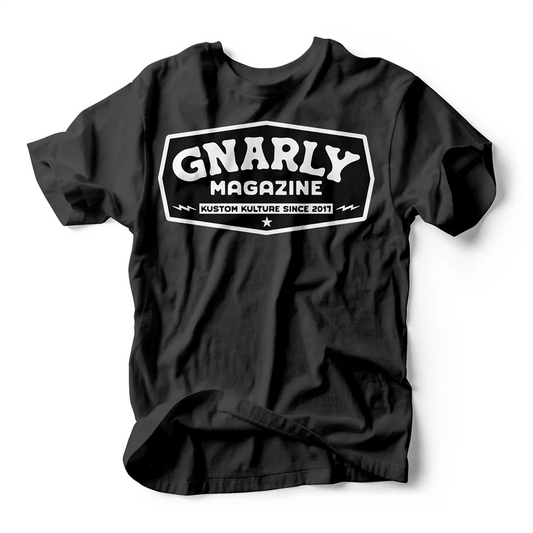 Gnarly Magazine Vintage Logo T-shirt