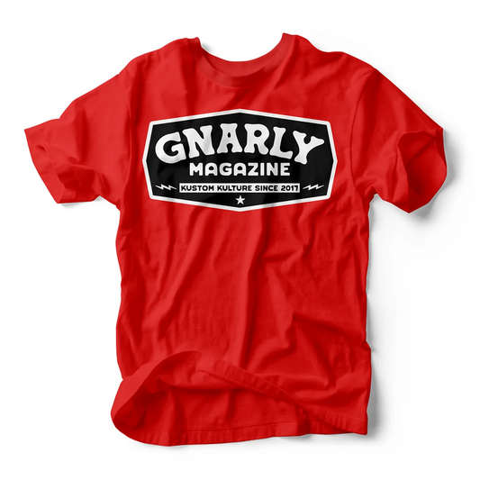 Gnarly Magazine Vintage Logo T-shirt