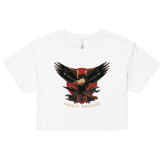 Gnarly Eagle Crop Top